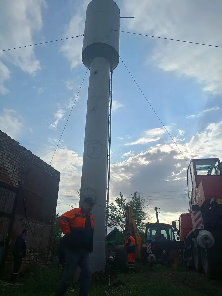 В саратовское село вернули воду  и свет после аварии из-за непогоды